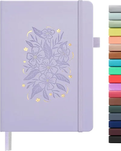 Miniatura 89 de &And Per Se - Cuaderno en blanco, 160 páginas, 5.7 x 8 pulgadas, cuaderno de rayas estrechas con papel grueso para escribir, cuaderno de tapa dura