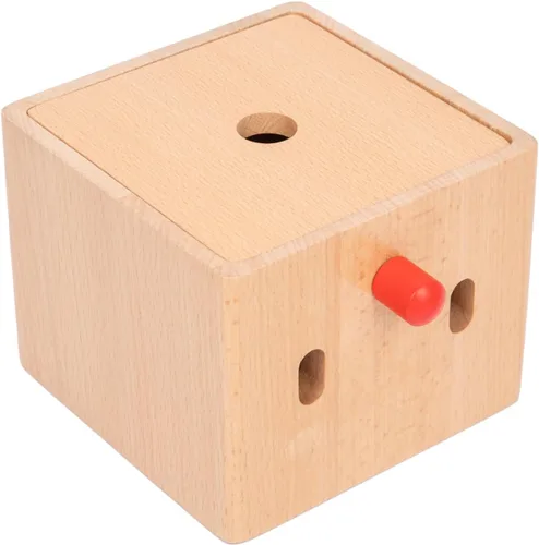 Miniatura 9 de Adena Montessori Juguetes infantiles llenos de madera de la caja del tejido del bebé para el bebé de 6-12 meses