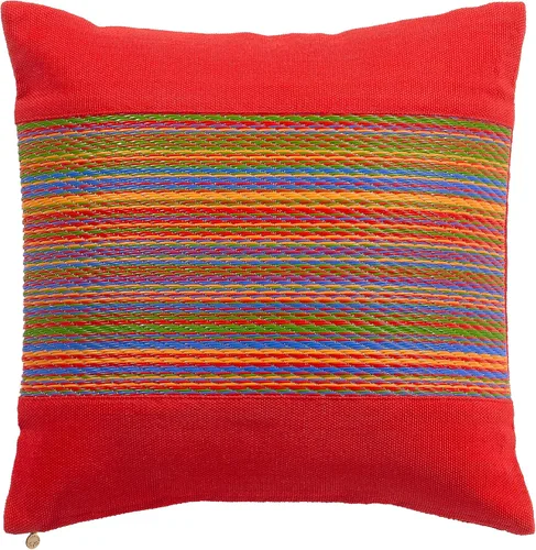 Miniatura 12 de Fab Habitat Almohada de plástico reciclado prémium para exteriores, impermeable, resistente a la decoloración, a rayas, patio, porche, terraza