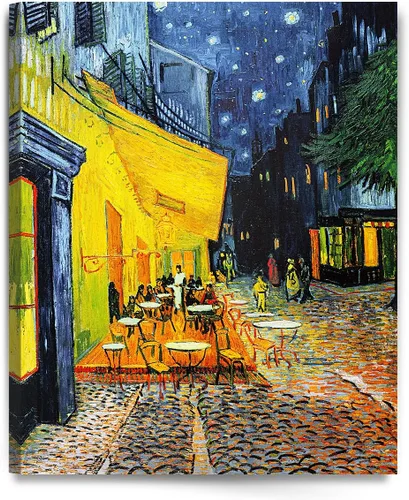 Miniatura 38 de DECORARTS - Serie de pinturas enmarcadas de Vincent Van Gogh (favoritos) – impresión giclée de arte en lienzo.