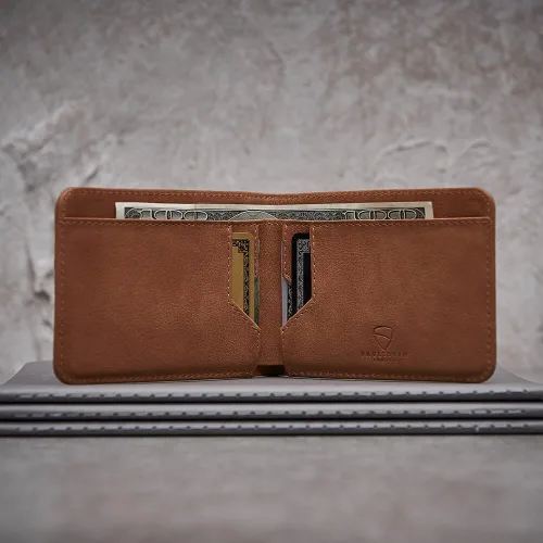Miniatura 5 de Vaultskin MANHATTAN - Cartera plegable minimalista delgada y tarjetero de crédito con bloqueo RFID e ideal para bolsillo frontal
