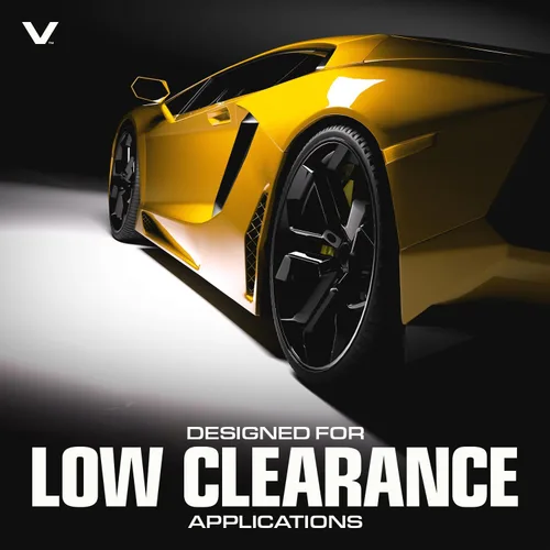 Miniatura 4 de VULCAN Sistema de amarre de llantas de automóvil con trinquetes, 2 x 144 pulgadas, paquete de 4, amarillo clásico, carga de trabajo segura de 3,300