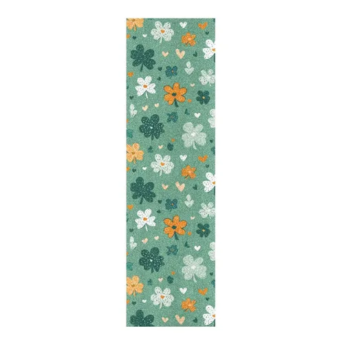 Miniatura 54 de Abstracto Negro Gris Geométrico Skateboard Grip Tape 33x9inch Papel de lija Longboard Scooter Griptape Diseño antideslizante y anti-desgarro