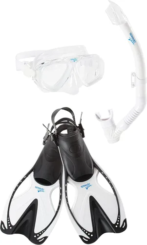 Miniatura 14 de Speedo Máscara de Buceo con Snorkel Unisex para Adultos Anti-empañamiento con Cubierta para la Nariz Serie Adventure