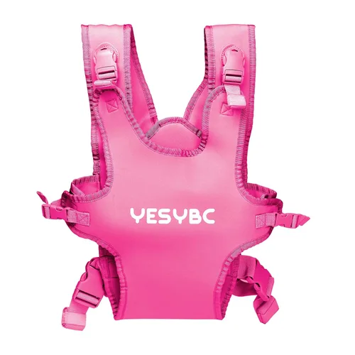 Miniatura 8 de Portabebés, soporte ajustable de doble uso para el pecho con mochila con cordón para recién nacidos a niños pequeños de 13 a 33 libras para piscina