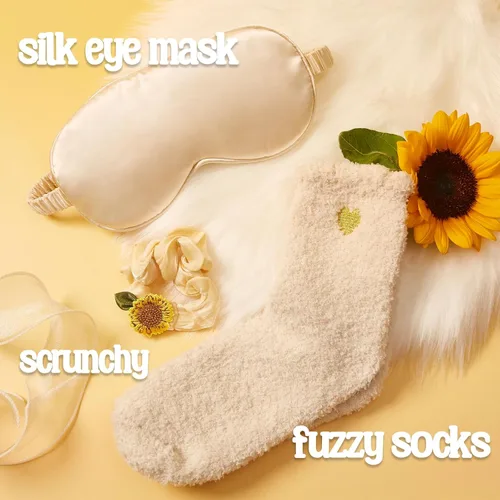 Miniatura 4 de Regalos de girasol para mujeres, cesta de regalo de envío de sol, mejora pronto para amigos enfermos, paquete de cuidado para recuperación después