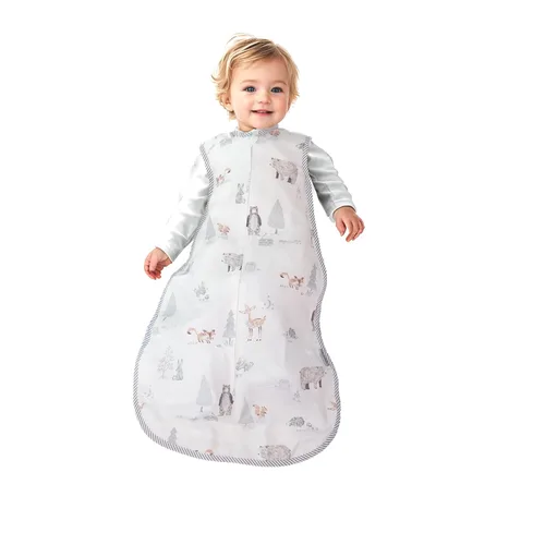 Miniatura 19 de Saco de dormir para niños pequeños (2-3T) ligero de algodón de 0.5 tog para verano, manta de verano para bebé, saco de dormir para bebé, delgado