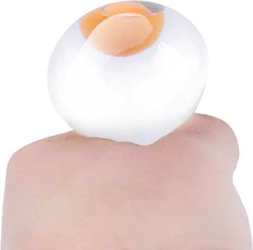 Miniatura 2 de Yema de huevo para aplastar, juguete de agua salpicable para alivio del estrés (2 packs), 2