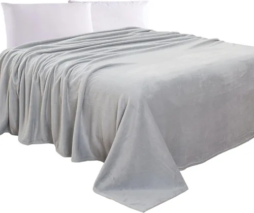 Miniatura 11 de Elegant Comfort Manta de Lujo con Sensación de Terciopelo, Manta Ligera para Todas las Estaciones, Ultra Suave, de Felpa de Forro Polar de Franela