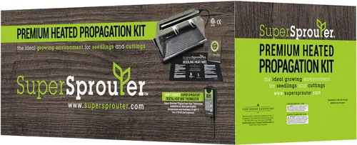 Miniatura 6 de Super Sprouter estación de propagación con bóveda de 7 pulgadas, Premium Propagation Kit con luz T5