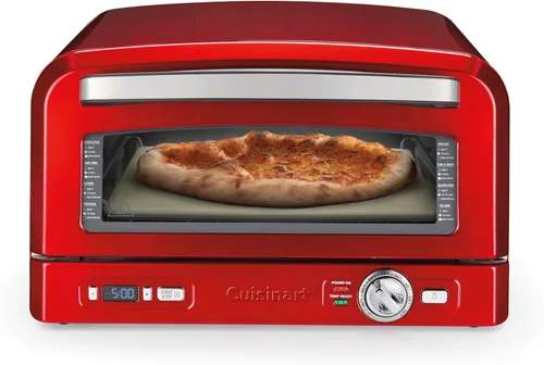 Miniatura 5 de Cuisinart Horno de pizza de interior – Hornea pizzas de 12 pulgadas en minutos – Horno de pizza portátil de encimera – Acero inoxidable negro mate