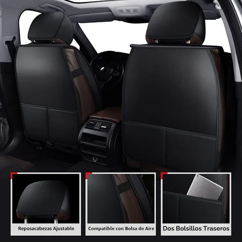 Miniatura 3 de MIROZO - Fundas para Asientos de Coche, Juego Completo de Fundas Impermeables para Asientos, Funda de Cojín para Vehículo, Protector de Asiento