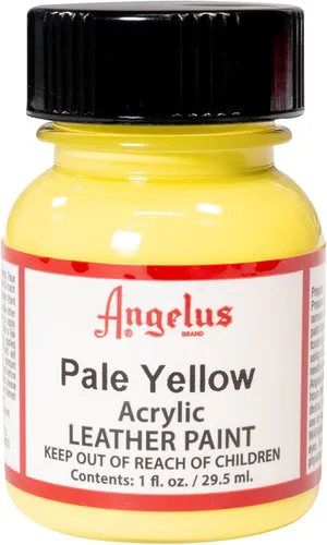 Miniatura 166 de Angelus - Pintura acrílica para cuero, 4 Fl Oz, color blanco - Pintura para cuero profesional flexible, resistente a grietas, arañazos