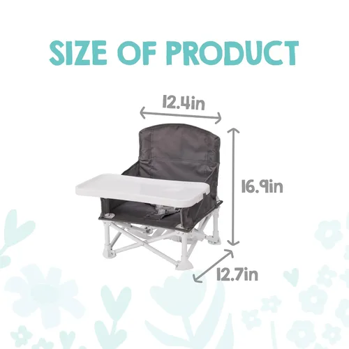 Miniatura 2 de Regalo My Chair - Silla alta 2 en 1 para bebé y asiento elevador de viaje portátil, silla alta para bebés y niños pequeños, asiento elevador