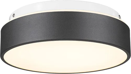 Miniatura 12 de AUTELO Lámpara de techo de montaje empotrado de 12 pulgadas, pantalla de vidrio esmerilado, lámpara de techo de 2 luces cerca del techo en acabado