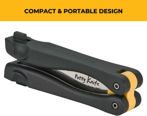 Miniatura 2 de FastCap Cuchillo de masilla de bolsillo con mango de nailon plegable para carpintería y carpintería - 80555