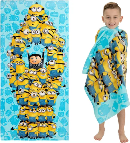 Miniatura 18 de Franco Toalla de playa de algodón súper suave para niños, 58 x 28 pulgadas, Hello Kitty