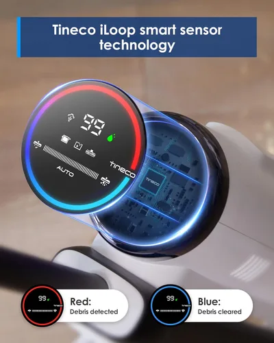 Miniatura 9 de Tineco Floor ONE S7 Aspiradora y trapeador a vapor inalámbrico todo en uno para limpieza húmeda y seca, lavadora de pisos para limpieza