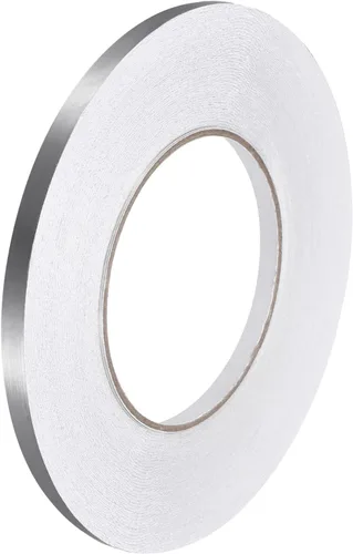 Miniatura 13 de uxcell Adhesivo autoadhesivo de aluminio de 1.18 pulgadas x 164 pies, tira de cinta adhesiva impermeable para pared, gabinete, cocina