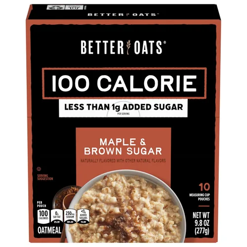 Miniatura 3 de Better Oats Steel Cut - Avena instantánea con semillas de lino Fabricado con granos enteros, granos enrollados, semillas de lino, cocina en 90