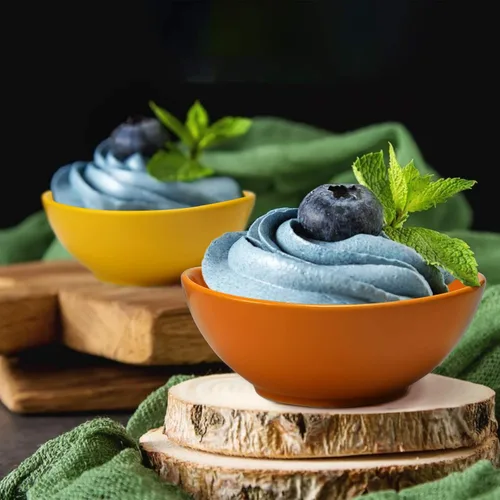 Miniatura 3 de amHomel - Juego de tazones de postre de 10 oz, 18 oz y 28 oz, de porcelana, para postres y aperitivos, tazones para comida de niños