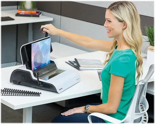 Miniatura 5 de Máquina encuadernadora Star Plus (5006501) de Fellowes, Gris