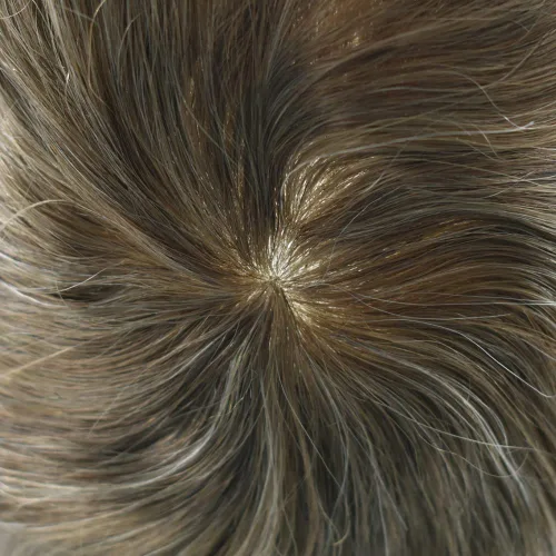 Miniatura 56 de Toupee Hair Piece For Men 100% Real Human Hair System Natural Looking Hairpieces For Men Hair Units Protesis Capilar Para Hombre 8''X10'' #610#6