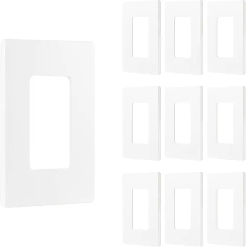 Miniatura 13 de Power Gear Double Rocker Screwless Wall Plate Cover