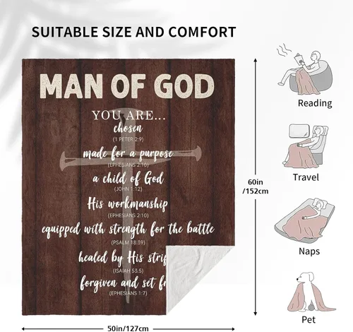 Miniatura 4 de Regalos de Navidad Cristianos para Hombres, Regalos Religiosos para Hombres de Fe, Regalo Espiritual Inspirador de Cumpleaños para Hombre Cristiano
