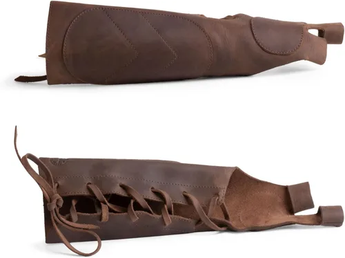 Miniatura 2 de Guante de Brazo de Cuero para Tiro con Arco para Hombres, Mujeres y Jóvenes, Protector de Brazo, Protección de Antebrazo de Cuero de Grano Completo