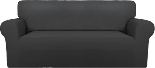 Miniatura 32 de PureFit - Funda superelástica con bolsillo p/protección de sofá/sillón - Suave cubierta de elastano antideslizante, lavable, c/base elástica, apta