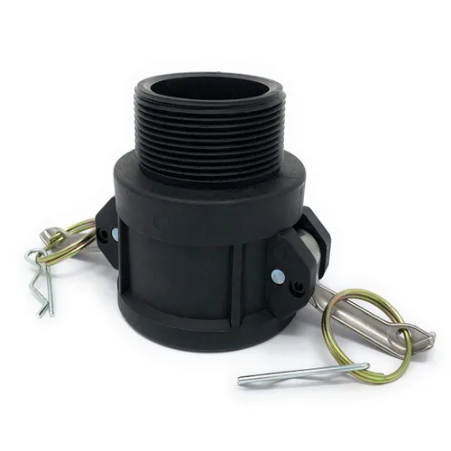 Miniatura 3 de Gloxco Colocación de bloqueo de leva polivinílica, tipo B, 2 "Camlock hembra x 2" macho NPT, cada uno