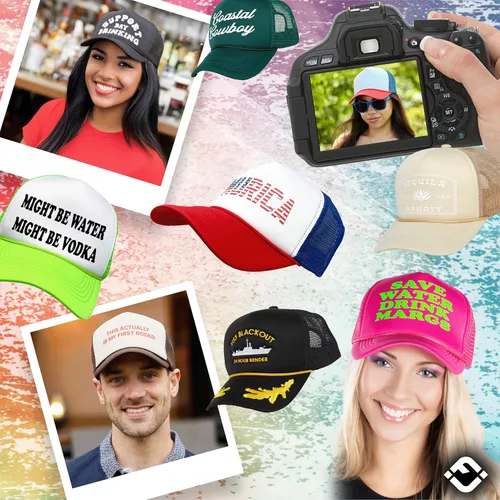 Miniatura 13 de Funky Junque Gorra de béisbol de béisbol en blanco para hombre y mujer