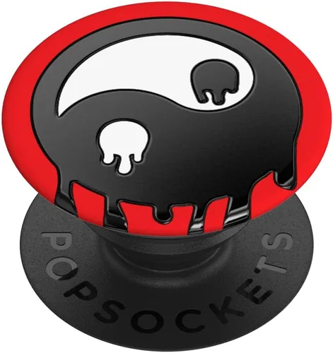Miniatura 11 de PopSockets Agarre para teléfono con soporte expandible, adhesivo, PopSocket de Halloween - Pila de calabazas