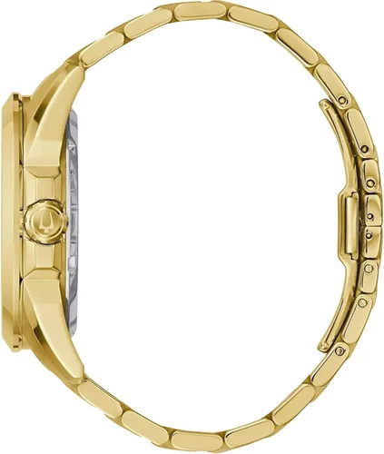 Miniatura 2 de Bulova Reloj analógico de cuarzo para mujer con correa de acero inoxidable 76L187, tono plateado, correa, Plateado, Correa