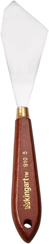 Miniatura 3 de KINGART PALA DE DIAMANTE Y CUCHARÓN DE MASILLA para raspar, mezclar y pintar con pinturas al óleo y acrílicas