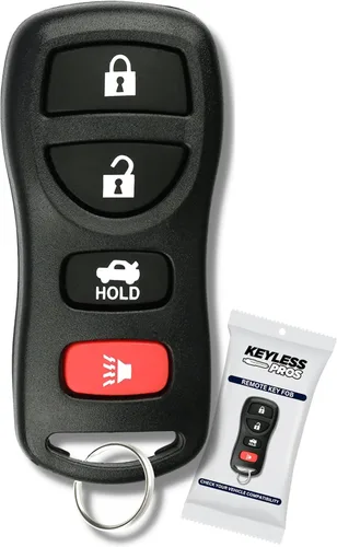 Miniatura 8 de Llavero remoto de entrada sin llave de repuesto de 3 botones, compatible con Nissan Armada Pathfinder Frontier Murano Titan Quest Xterra Sentra 3-BTN