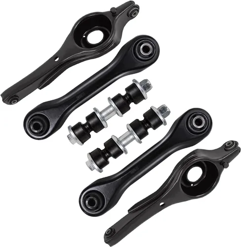 Miniatura 25 de Detroit Axle - Kit de extremo delantero para Chrysler 300 Dodge Charger Challenger 2011-2023, 2 brazos de control inferiores traseros 2 varillas