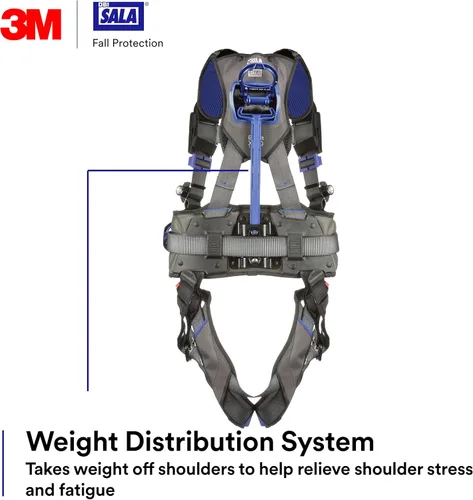 Miniatura 4 de DBI-SALA Arnés de seguridad para escalada/posicionamiento de distribución de peso de construcción 3M Comfort
