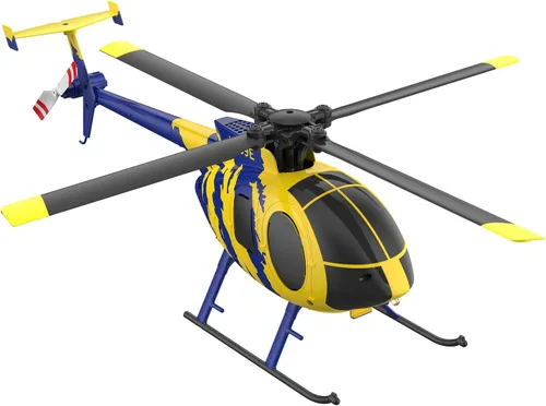 Miniatura 4 de RC ERA C184 MD500 Helicóptero RC, 2.4G 6-Giroscopio 4CH Helicóptero estabilizado, avión de control remoto con sensor de flujo óptico para adultos