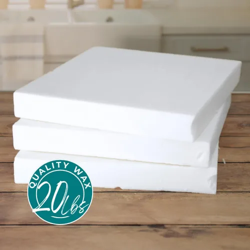 Miniatura 2 de Direct Candle Supply Mezcla de losa de cera de 20 libras para hacer velas, cera de parafina suave para fabricación de velas, mezcla de cera