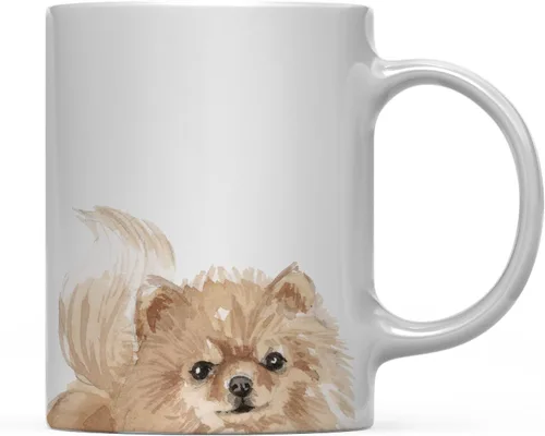 Miniatura 82 de Andaz Press Taza de café personalizada de 11 onzas para perro, Shih Tzu Shorter Haired Up Close, paquete de 1 Shih Tzu pelo más corto personalizado