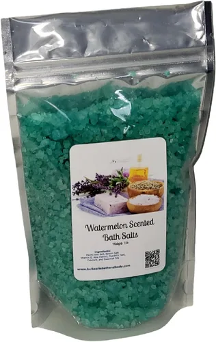 Miniatura 12 de Sales de baño Bolsa de 1 libra (16 oz.) Elige tu aroma Sal de Epsom Sal marina Baño Cuidado del cuerpo Belleza Relajación Spa