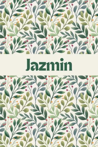 Jazmin: Personalized Notebook with Name Jazmin Great Lined Blank Journal Gift Idea for Girls and Women Named Jazmin (French Edition) Tapa