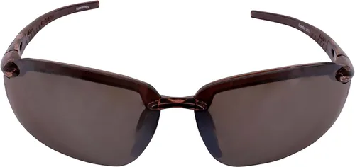 Miniatura 2 de Crossfire ES5 Gafas de Seguridad Premium, Marco Ultraligero y Pieza Nasal Ajustable Lente de espejo marrón