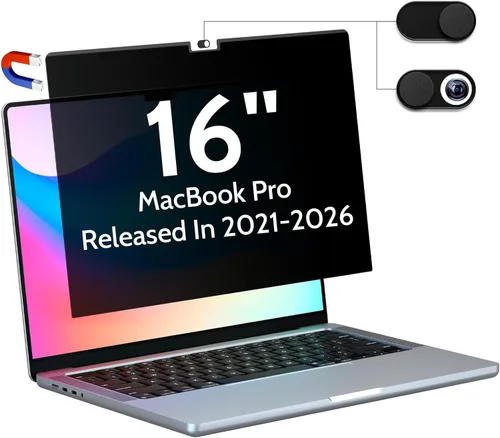 Miniatura 13 de Peslv Filtro de Privacidad Magnético para Macbook de 12 Pulgadas (2012-2017), Filtro Anti Luz Azul Deslumbrante Extraíble Filtro de Pantalla Mate