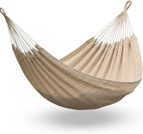 Miniatura 12 de Hamaca para 1-2 personas, capacidad de 475 libras, hamaca mexicana tejida a mano, 100% algodón suave, hamaca maya de 9.8 pies para patio, patio