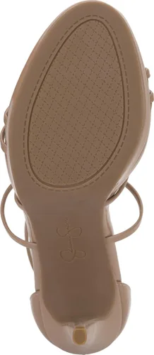 Miniatura 4 de Jessica Simpson Sandalias de vestir con tiras de diamantes de imitación para mujer