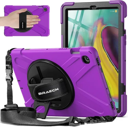 Miniatura 11 de BRAECNstock Para Samsung Galaxy Tab S5e Funda 10.5 Pulgadas 2019 (SM-T720/T725/T727) Con Protector De Pantalla Soporte De Lápiz Soporte