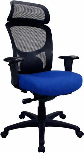 Miniatura 3 de Tempur-Pedic TP6450 Silla de escritorio de oficina de malla, silla ergonómica de respaldo alto para computadora con brazos ajustables, soporte